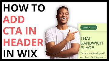 How to Add a CTA in Header in Wix [QUICK GUIDE]