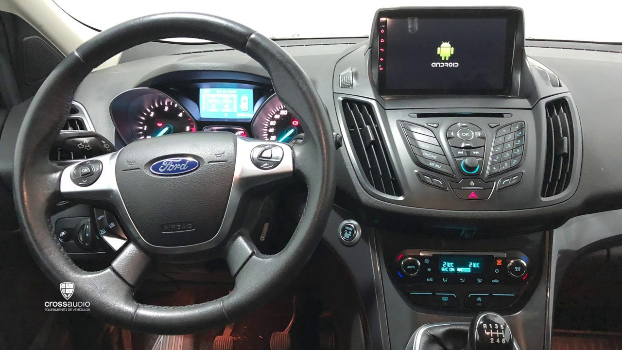 Sustitución sistema original sonido Ford Kuga por pantalla 9" EVUS con