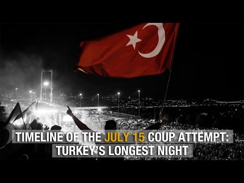 Timeline of the July 15 coup attempt: Turkey's longest night