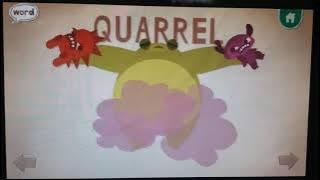 Endless Alphabet: Quarrel