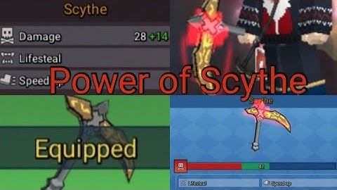Power of Scythe [Build and shoot] (Blockman Go)