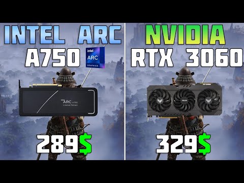 Intel ARC A750 vs RTX 3060 - 10 Games Test