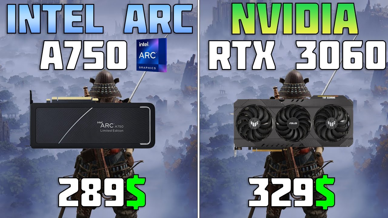 Intel: Arc A750 Beats Nvidia's RTX 3060, at Least on Newer Games