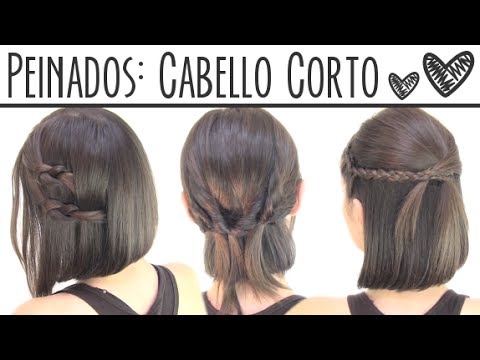 Peinados para cabello corto