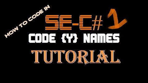 Space Engineers: How to code in Space Engineers (SE-C#) TUTORIAL: Basics to Actions
