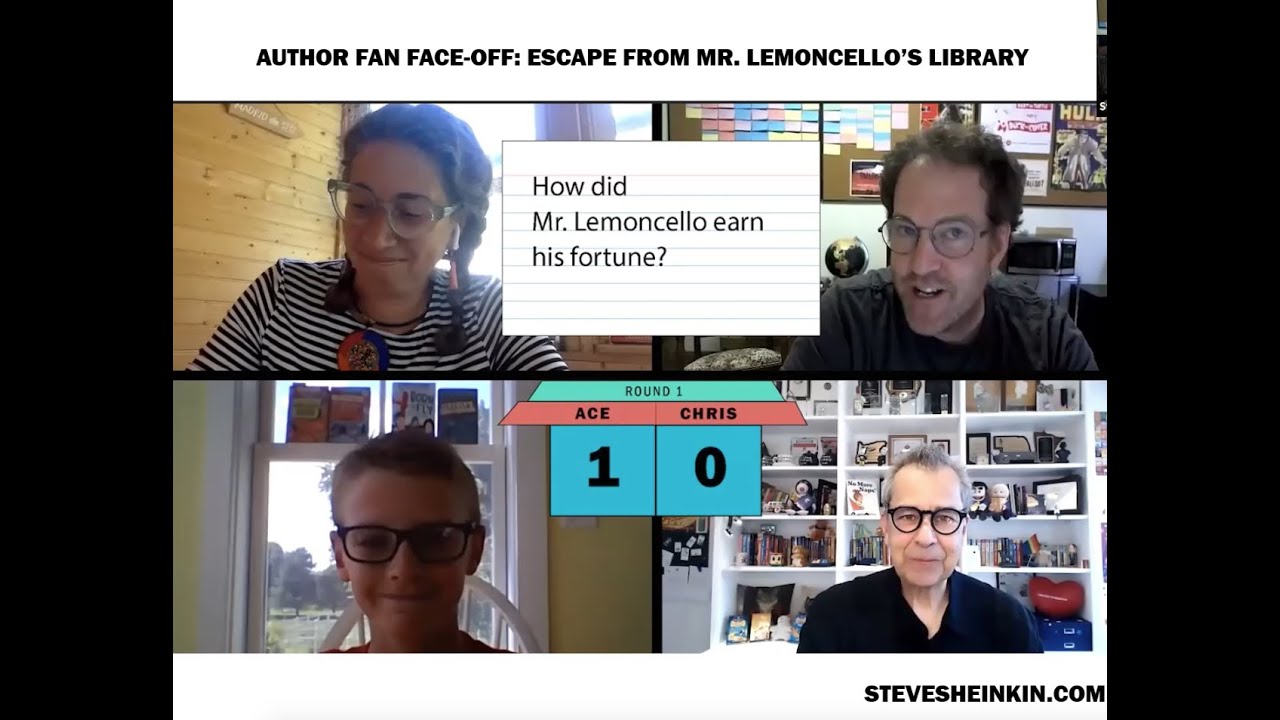 Author Steve Sheinkin: “Making History Fun: How I Research and Write My Books.”