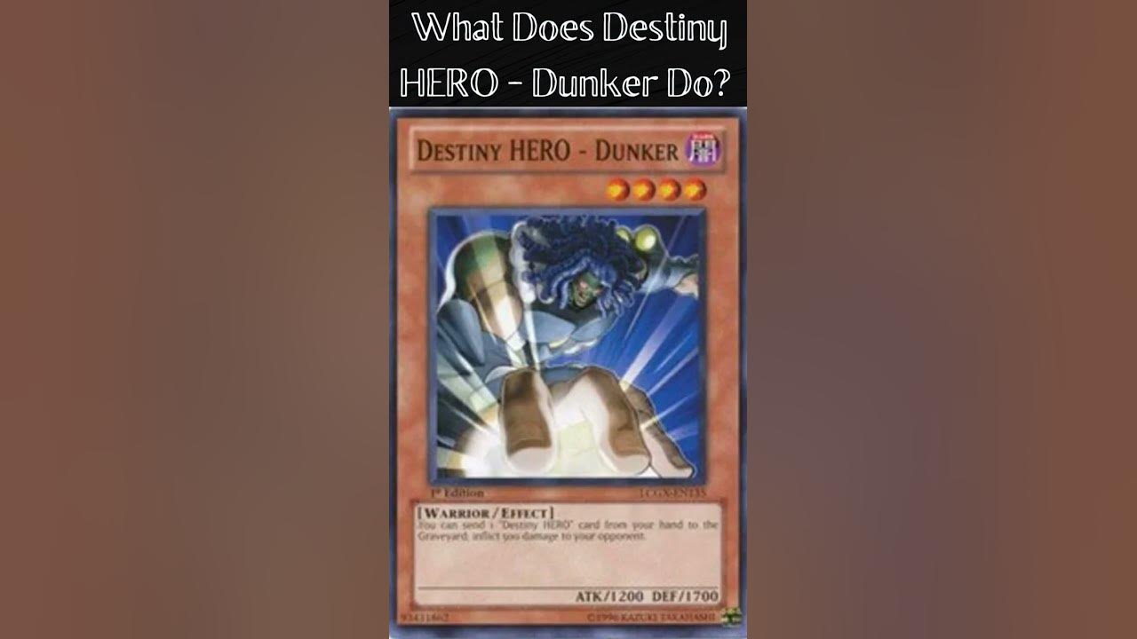 What Does Destiny HERO - Dunker Do? - YouTube