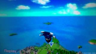 Pilotwings Resort[3DS] - Part 15: Silver - Rocket Belt 3 "Flying-Squirrel Suit"
