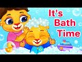 Bath Song | Bath Time Song For Kids &amp; Toddlers | Cartoons For Kids | Nursery Rhymes &amp; Kids Songs