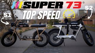 #SUPER73 S1 S2 Top Speed!