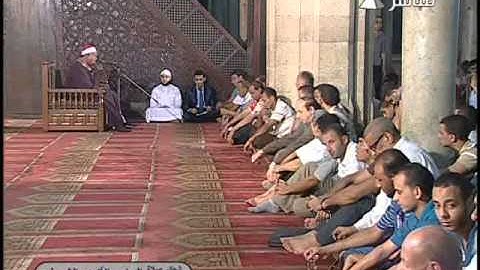 فضيلة الشيخ حلمي عبد الحميد الجمل  في تلاوة قرآن الجمعة 17 رمضان 1433هـ -الموافق 5-8-2012م - الجامع الازهر الشريف
