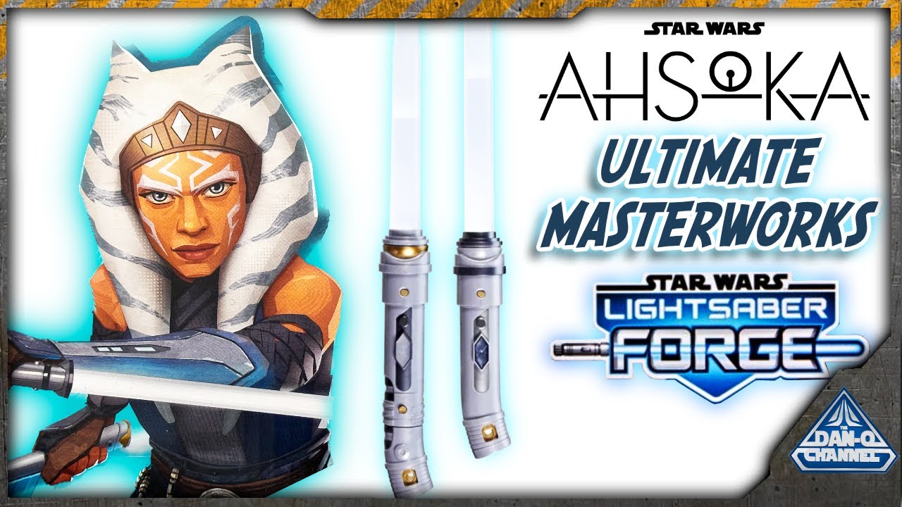 Ahsoka Tano Ultimate Masterworks Lightsaber Forge Set review