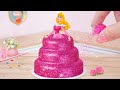 Beautiful Princess Aurora Cake Amazing Miniature Pull Me Up Cake Decorating Mini Cakes Making 