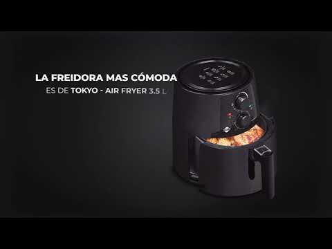 AIR FRYER TOKYO FRIGGE 5L 200°C ANTIADHERENTE TIMER 60 MIN - Sansei