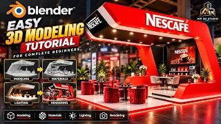 Easy Blender Modeling Tutorial | Learn 3D Modeling for Complete Beginners