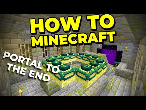 Finding the Stronghold and End Portal! - How to Minecraft #17