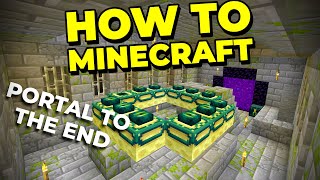 Finding the Stronghold and End Portal! - How to Minecraft #17