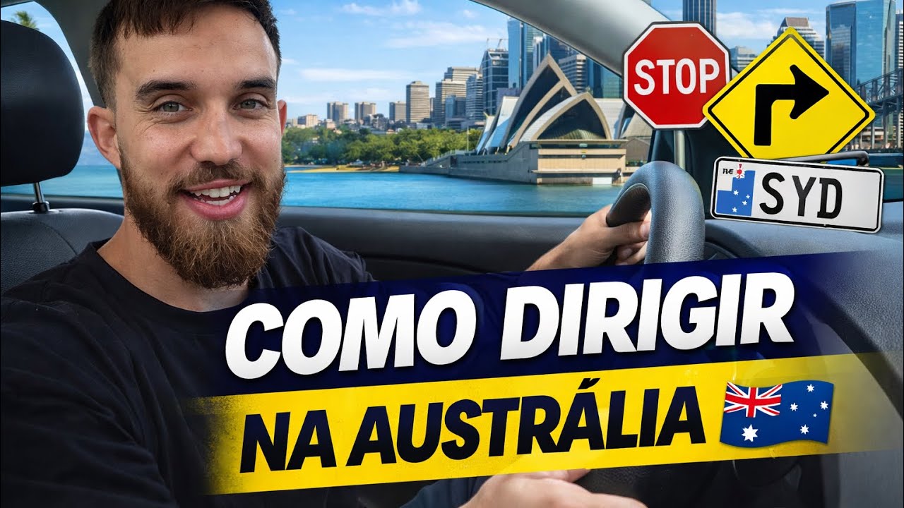 Como dirigir na Austrália? - com Canguru Uber