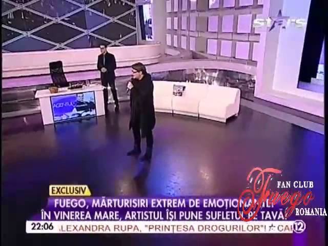 FUEGO - "Cat traim" (Premieră la "Agentul VIP", Antena Stars, 10 apr. 2015)