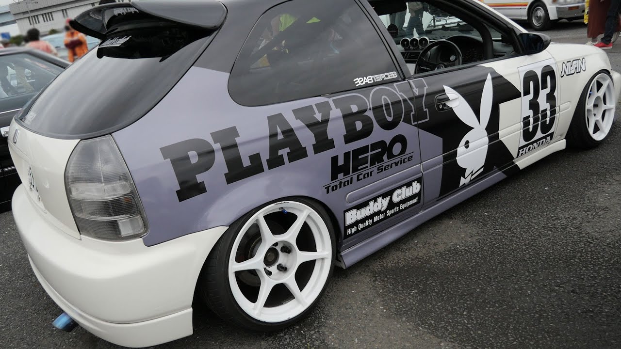 HONDA CIVIC PLAYBOY Custom Car プレイボーイ - YouTube