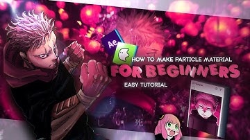 HOW TO MAKE PARTICLE MATERIAL 🌱 ( For beginners ) tutorial with Blurrr app