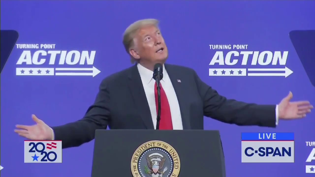 President Trump tells supporters: “You’re the elite.”