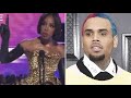 Kelly Rowland CHECKS The AMA For BOOING CHRIS BROWN After Winning Award &amp; Gives Chris His Flowers