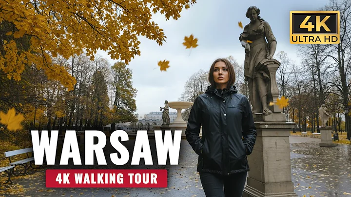 Discover Warsaw in Golden Fall Colors – 4K Walking Tour – Poland