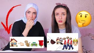 احزر المثل الشعبي من الايموجي| اخترعت امثال  جديدة😂