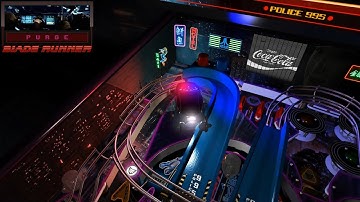 Future Pinball-BAM: Crazy "Real" Spot Lights Demo: Flashlight Ball, Beacon Ball, Blade Runner