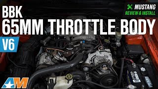 1999-2000 Mustang V6 BBK 65mm Throttle Body Review & Install