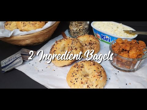 YOU ONLY NEED 2 INGREDIENTS TO MAKE HOMEMADE BAGELS | EatMee Recipes