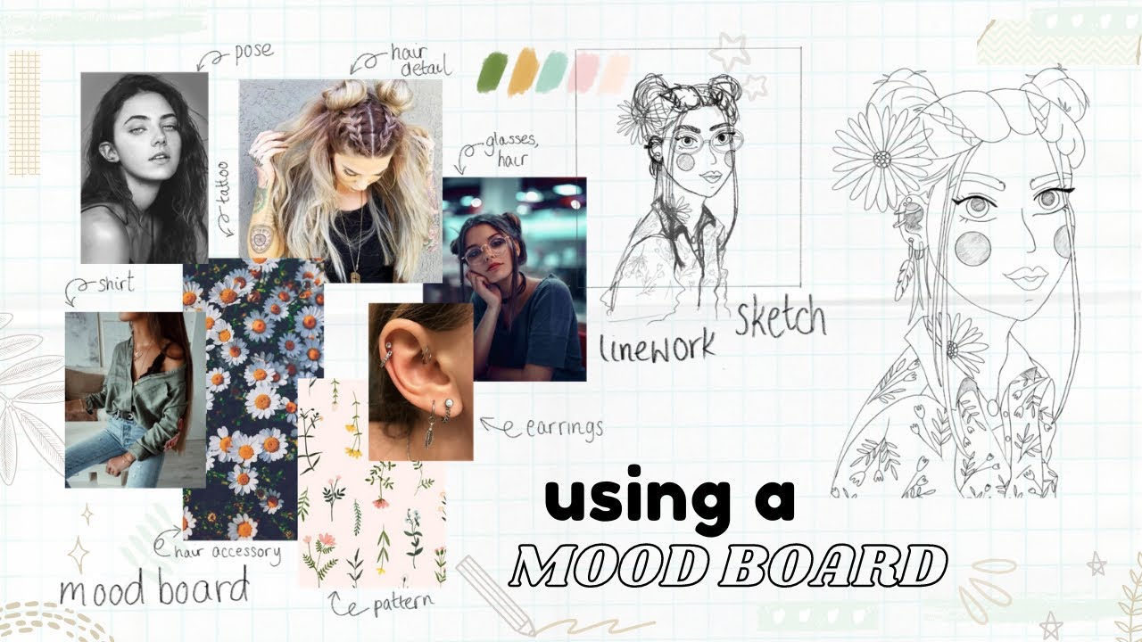 Symbolized Mood Board Sketch freebie  Download free resource for Sketch   Sketch App Sources