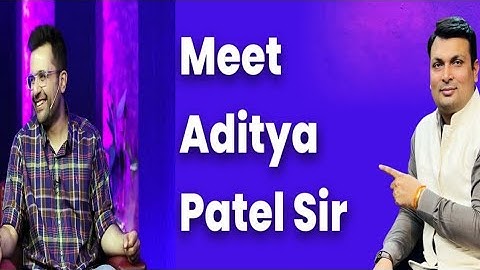Meet Aditya Patel Sir | Founder The WiNNERS Institute | Sandeep Maheshwari