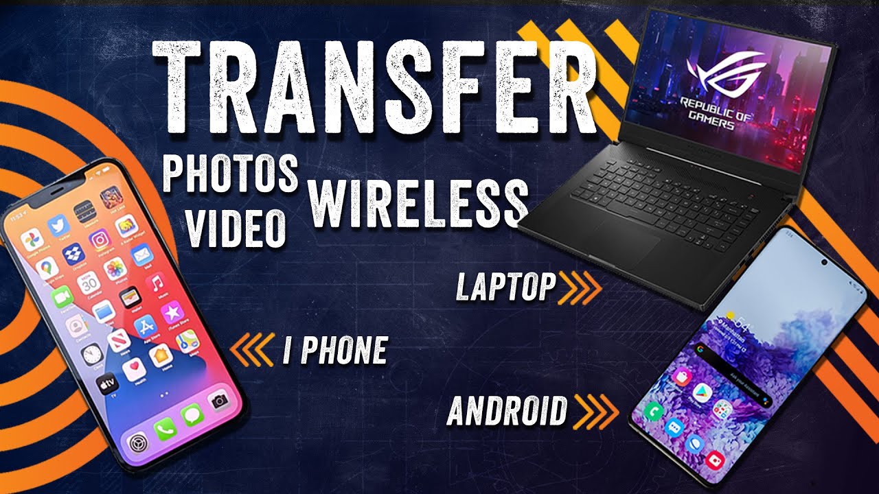 How to transfer photos from iPhone to laptop & android | iPhone data
