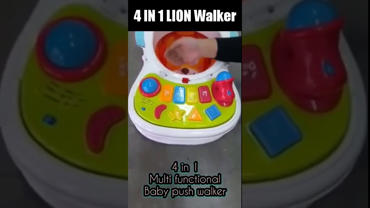 baby walker lion 4 in 1