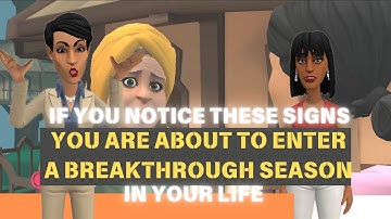 WHEN YOU ARE ENTERING YOUR SEASON OF BREAKTHROUGH, THESE THINGS MUST HAPPEN.  CHRISTIAN ANIMATION.