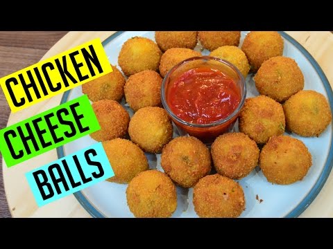 Garlic Chicken Cheese Balls - Naush Kitchen Routine