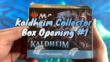 Kaldheim Collector Box Opening #1 - Its Finally Here!!! - Hope You Like Snow!