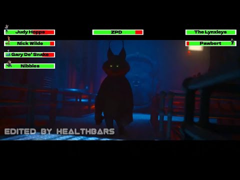 Zootopia 2 (2025) Final Battle with healthbars (2/4)