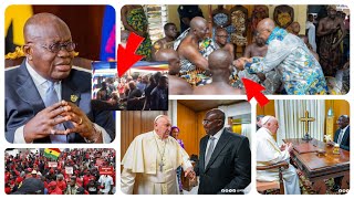 Akuffo Addo disrespected Chiefs after Bawumia run to Pop in Rome for help..Can you do in Asantehene?