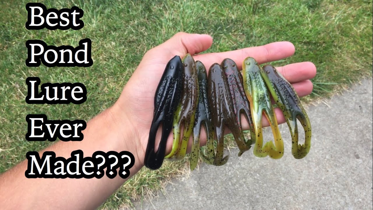 Pond Bass Fishing With ONLY FROGS!?!?