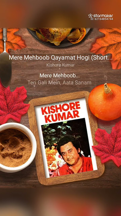 Mere Mehboob Qayamat Hogi (Revival) - Kishore Kumar - Mr. X in Bombay[1964]#shorts