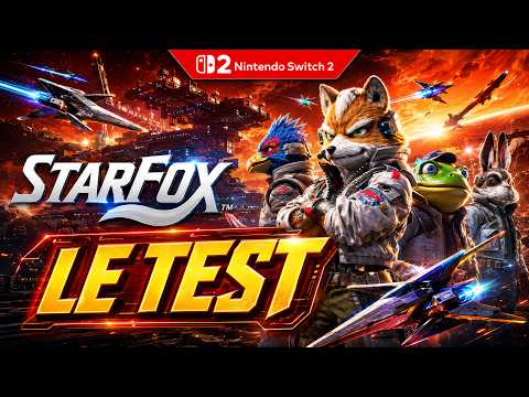 TEST: Star Fox sur Switch 2! 😱valait-il l'attente ?👀 Nintendo ressuscite enfin cette licence culte🔥