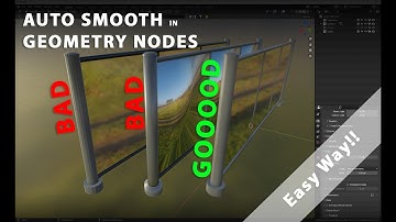 Max To Blender - Autosmooth in Geometry Nodes