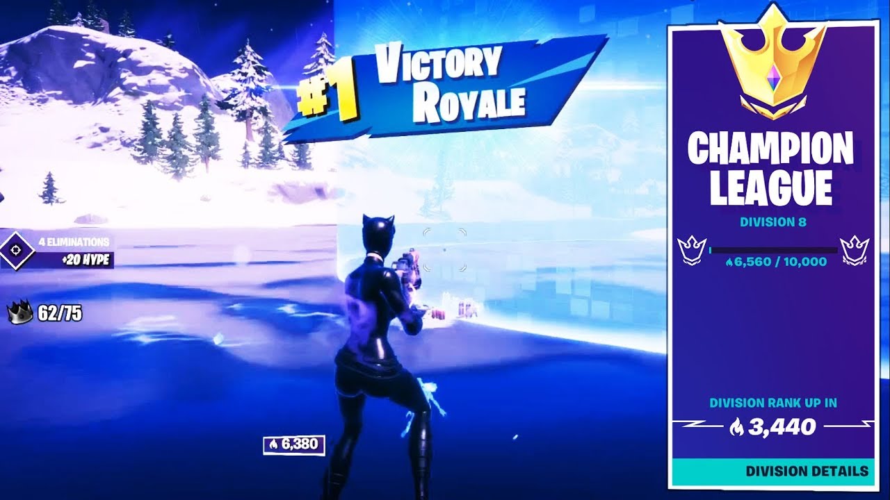 I finally Champion League Fortnite Chapter 2 -