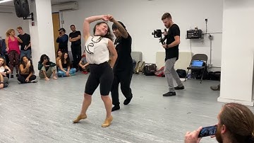 2022/10/01 Evelyn & Derrick Zouk Demo (NYC Zouk Festival Saturday - Upper Body Flow)