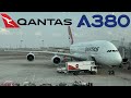 Qantas airbus a380  singapore to sydney  full flight report  bonus