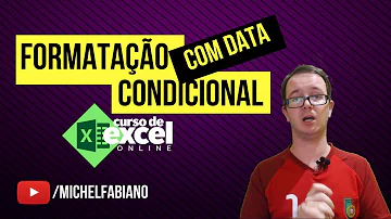 Como utilizar formatação condicional com datas?