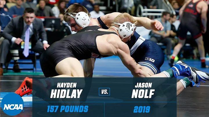 Jason Nolf vs. Hayden Hidlay: 2019 NCAA semifinals...